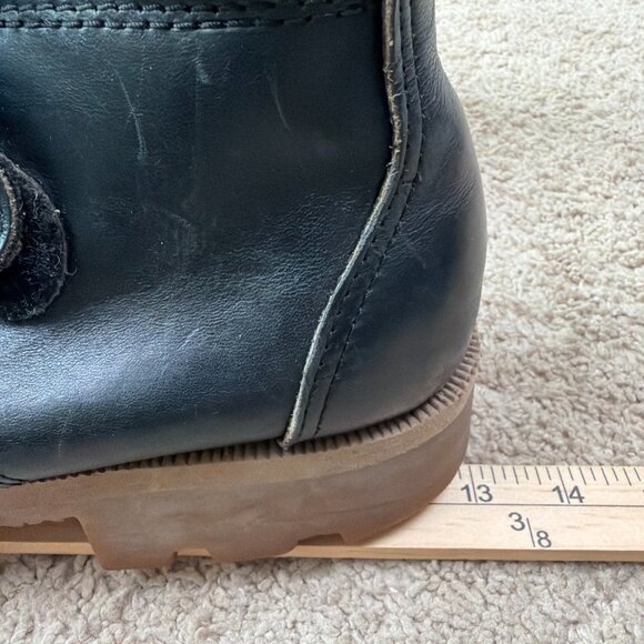 Eastland Buckle Strap Chukka Boots Men 13 Black Leather Engineer Lug Sole Vibram main image 11